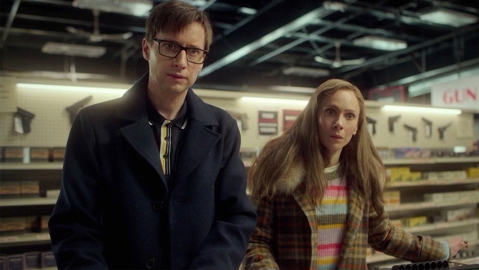 Дороти (Джуно Темпл) её муж Уэйна (Дэвид Рисдаль)