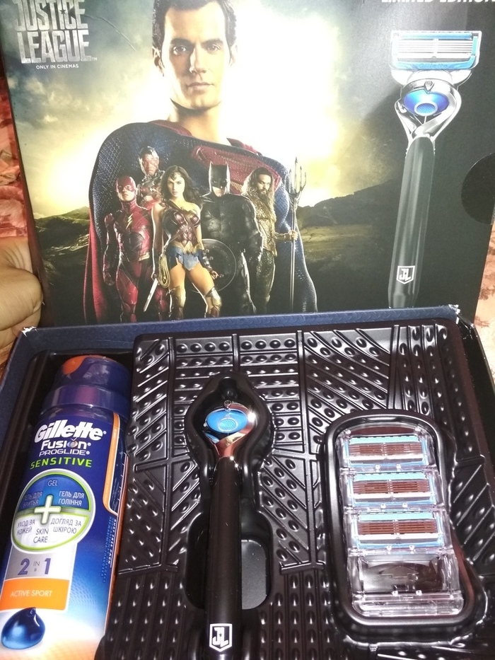 ����� Gillette ��������� � �� �� �������� �� ������.