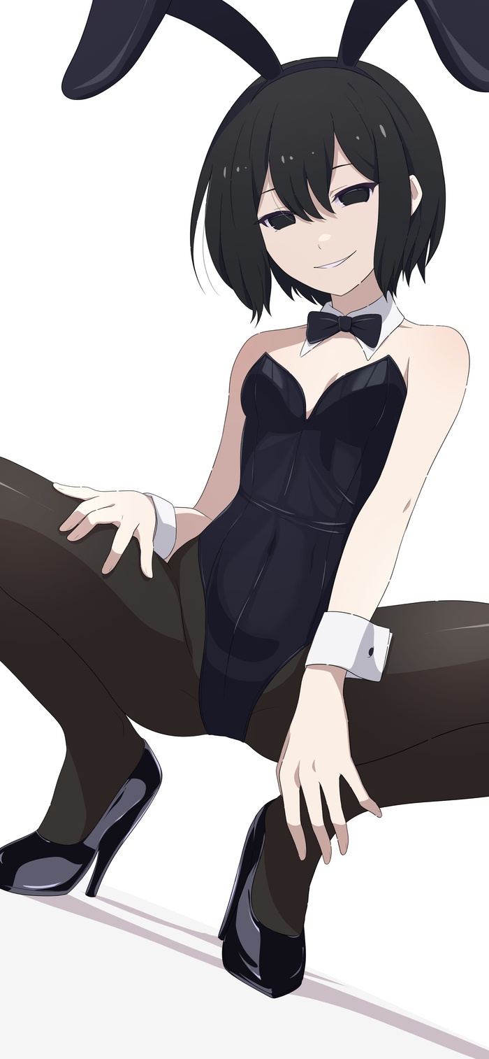 ) Anime Art, , , , Ougi Oshino, Monogatari series, Bunnysuit, , 