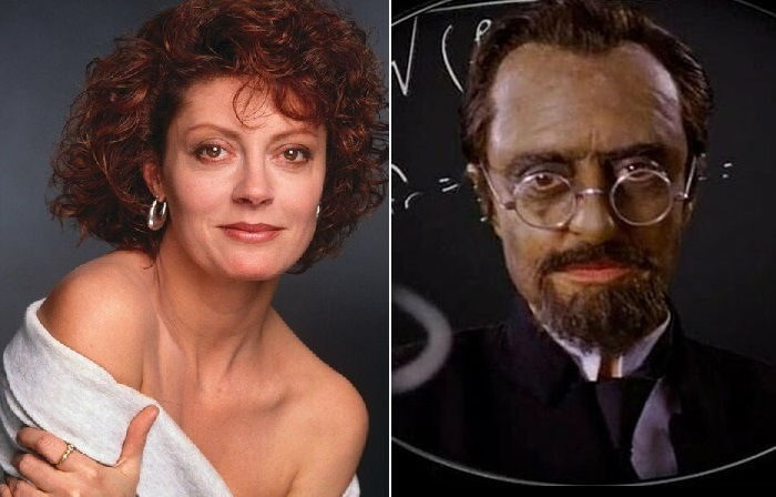 Сьюзан Сарандон в роли профессора университета Юсуфа Сулеймана. Фильм: «Облачный атлас», (2012)