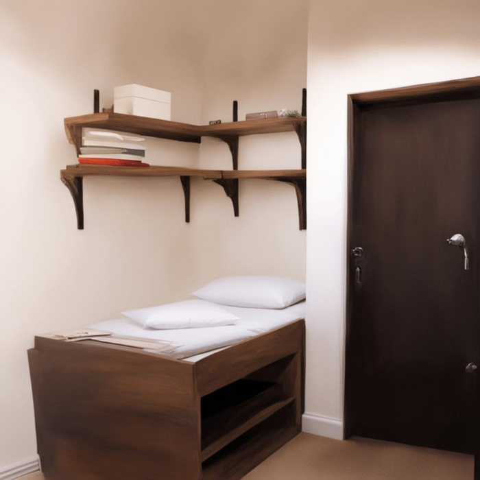 Полка над кроватью