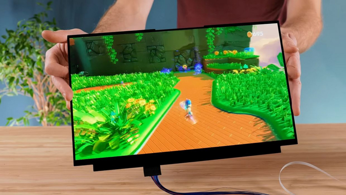 УСТАНОВЛЕННЫЙ НА «ПЛАНШЕТ» OLED-ДИСПЛЕЙ