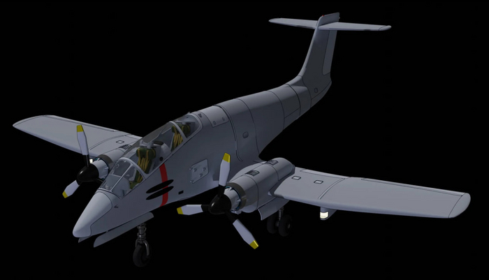 Модели для печати FMA IA-58 Pucar масштаб 1:72