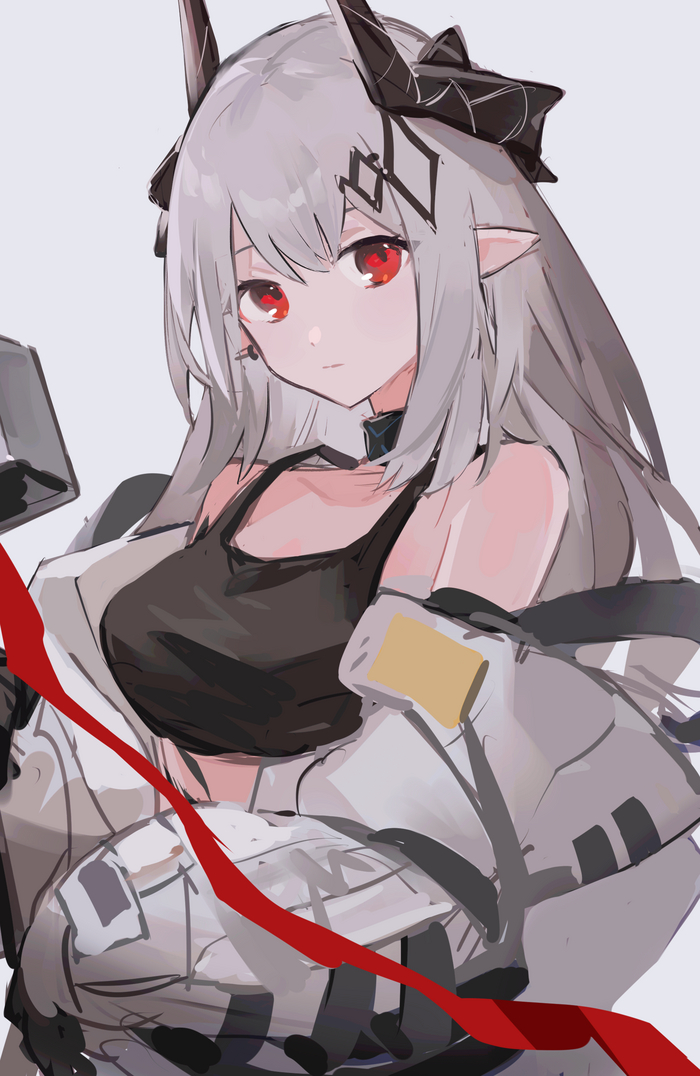  Bonk Bonk? Anime Art, , Arknights, Mudrock