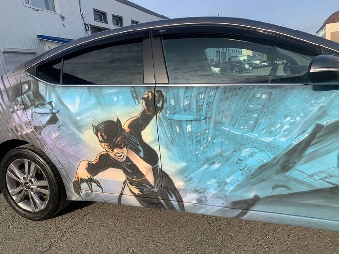 Некоторые из моих работ по аэрографии и росписи стен | Пикабу