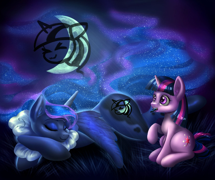  My Little Pony, Princess Luna, Twilight Sparkle