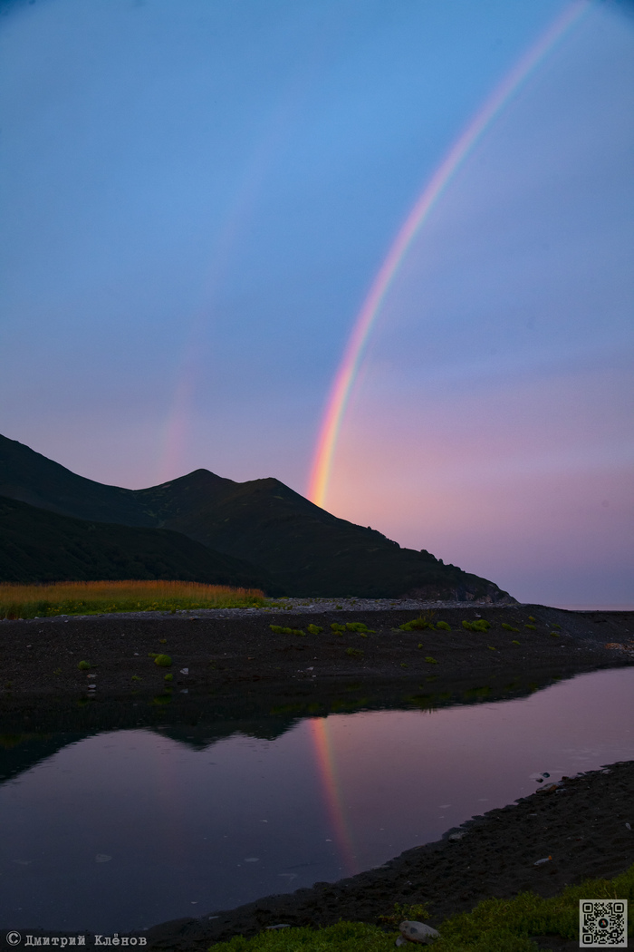 Радуга на закате