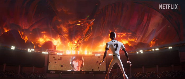 Кадр из мультфильма "Ультрамен: Возвышение"