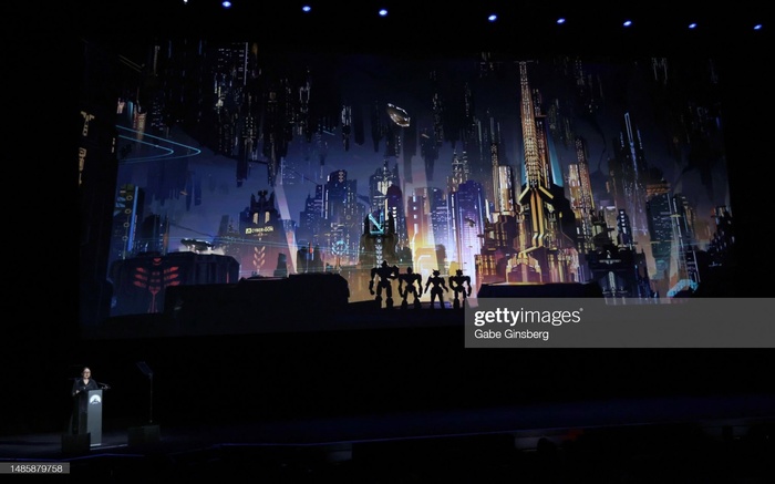 Концепт-арт мультфильма "Трансформеры Один"