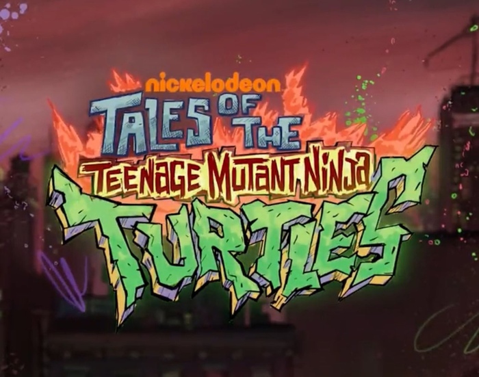 Лого мультсериала "Рассказы Черепашек-ниндзя"