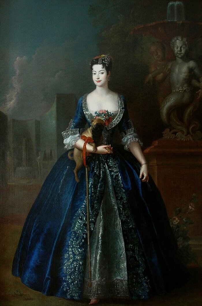 Антуан Пэн. "Графиня Анна Каролина Ожельская".