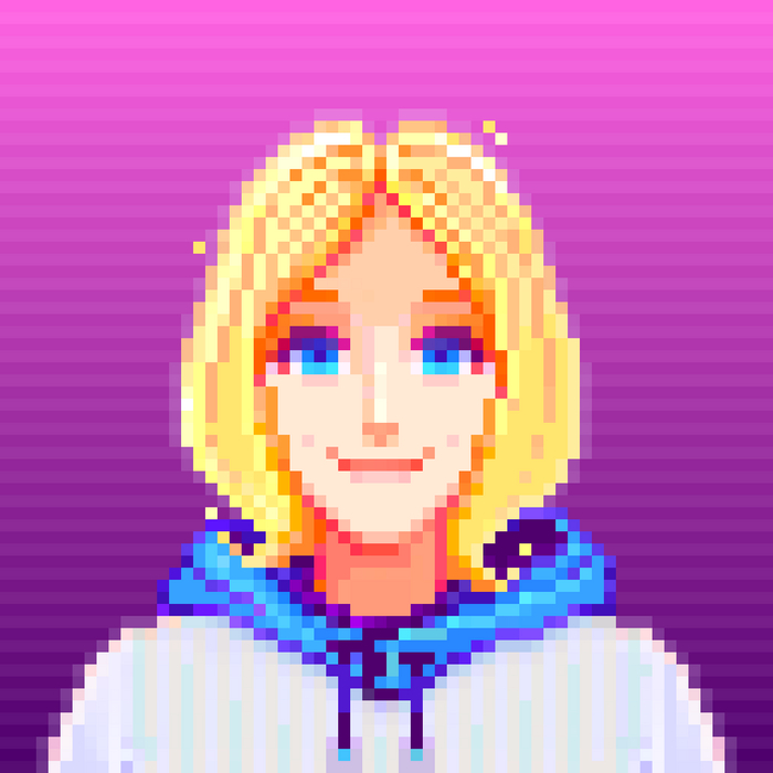   Pixel Art, Original Character, Retrowave, , 