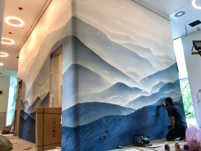 Некоторые из моих работ по аэрографии и росписи стен часть 2 Художник, Аэрография, Акрил, Современное искусство, Длиннопост, Роспись стен