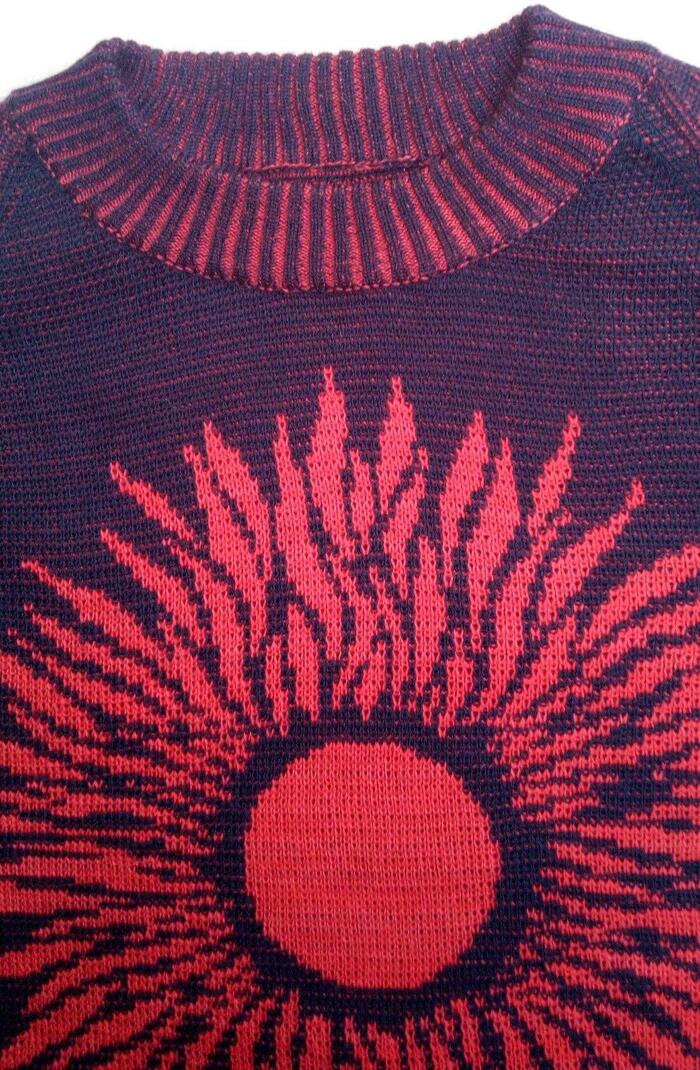 Детали. Жаккард 2 цвета.