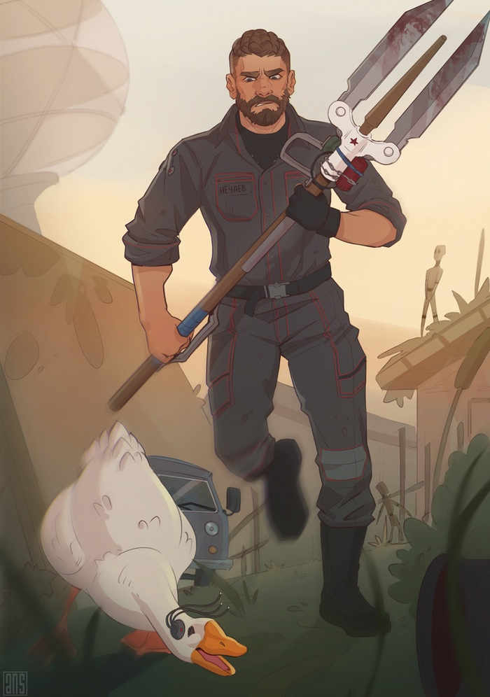 " ������� ����, � ���� �� �������!". [ Atomic Heart ]  �� ansdraws