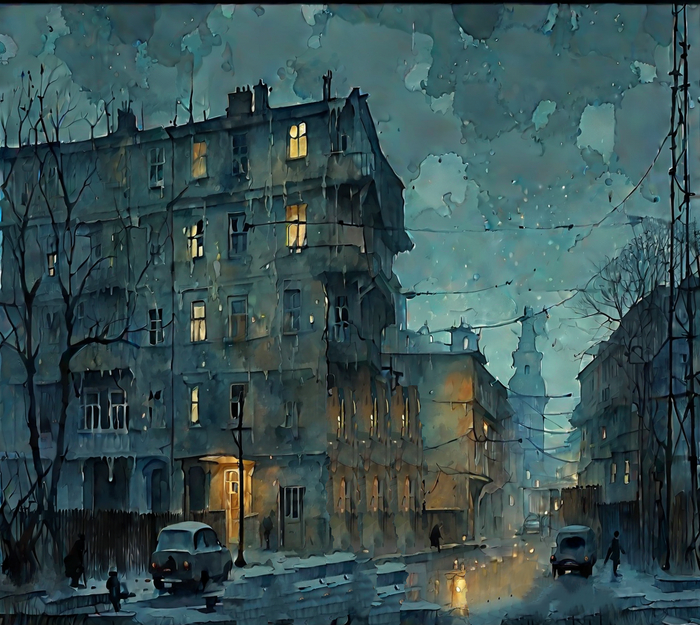 Снег с дождем | Пикабу