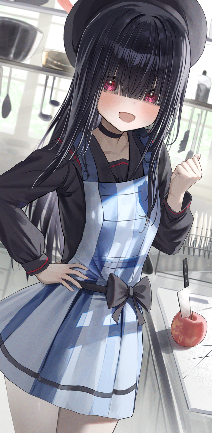 Mob chan  hidzzz Blue Archive, , Anime Art, Loli, Hidulume, Mob-chan (Blue Archive)