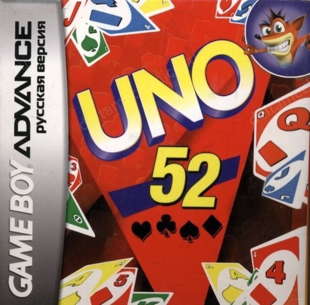 UNO 52 Uno, ,  , , ,  , Gba, Game Boy Advance, 