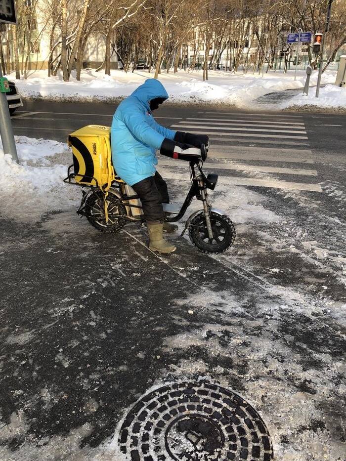 Яндекс велосипед - еще одно достижение хайтека РФ | Пикабу