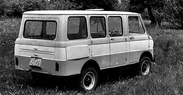 Грузопассажирский микровэн ЗАЗ-970Б