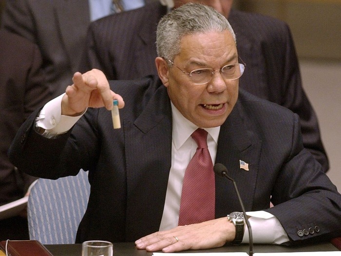 Пробирка Колина Пауэлла