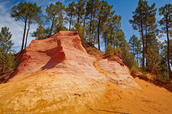 Для тех, кто плохо представляет себе как выглядит охра