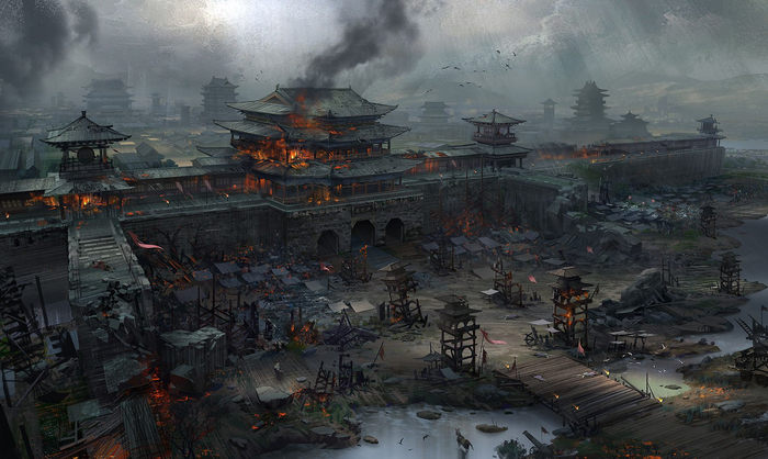 Любое китайское традиционное произведение учит одному - в любой непонятной ситуации режь евнухов