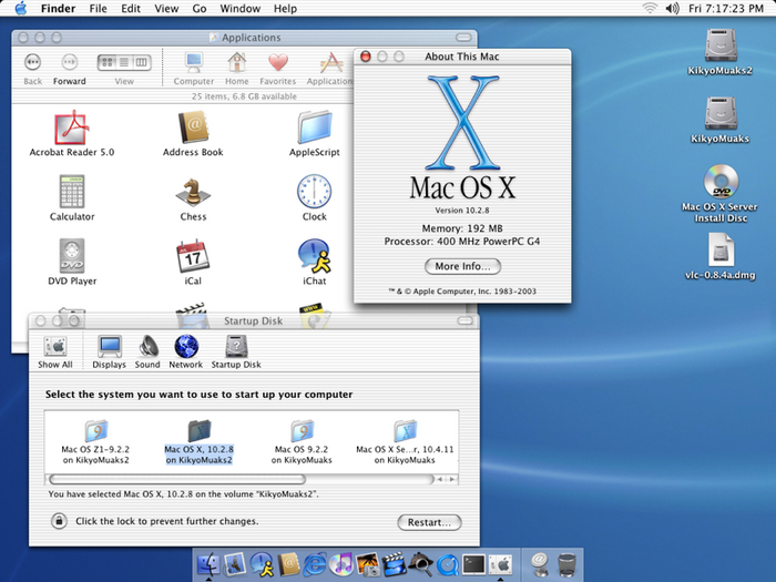 macOS 10.2, 2002