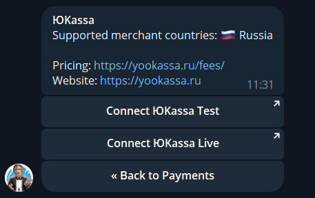 ���� �12. ����������� ������� ������ � telegram ����