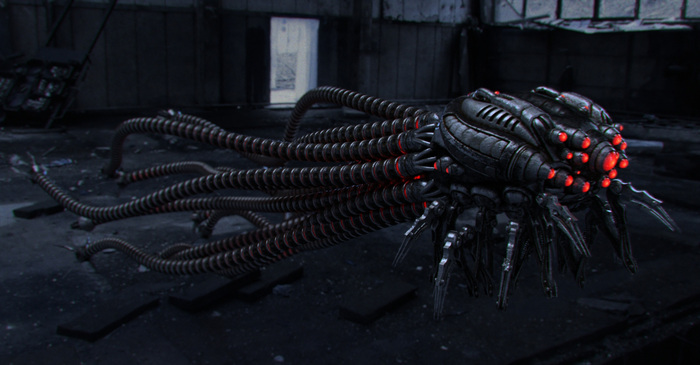 Спрут из фильма Матрица