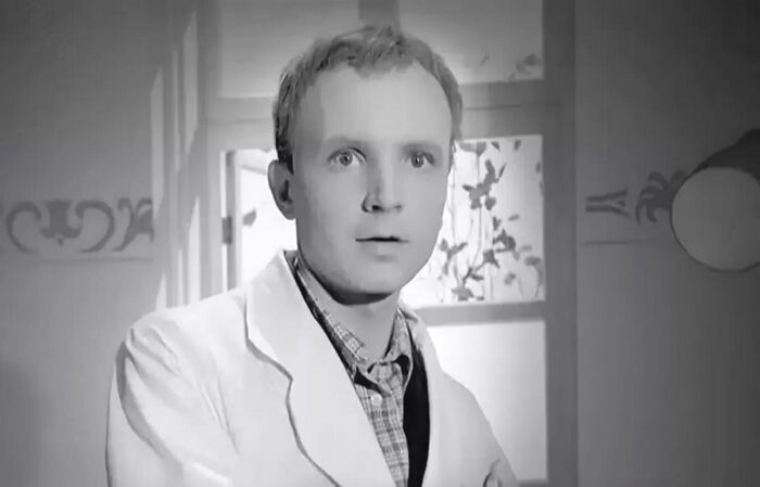 Андрей Мягков в кинокартине «Похождения зубного врача», 1965 год