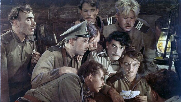 Кадр из фильма «Тихий дон», 1957 года