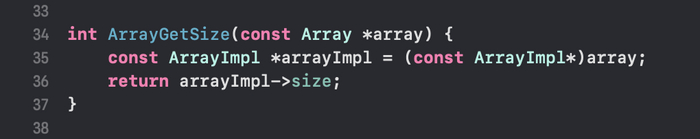 Исходный код функции ArrayGetSize
