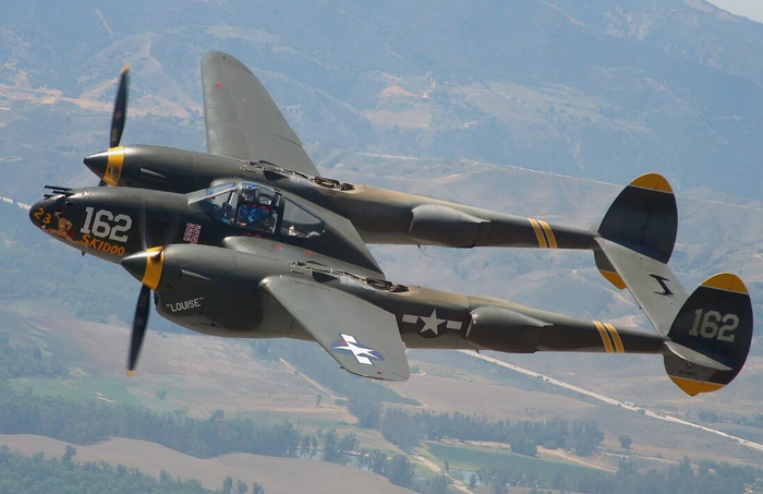 Lockheed P-38 Lightning.