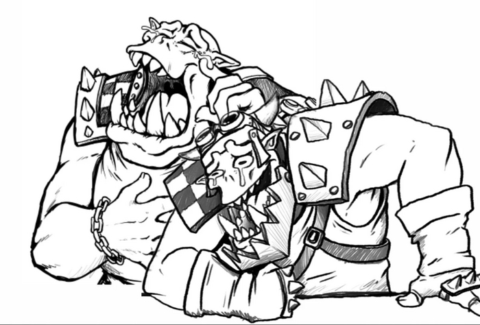 ЭТАТ ЮДИШКА ДУМАИТ ЧТО СПРАВИЛСЯ С МАГУЧИМ ВААГХ ОРКОВ АЙ НИМАГУ