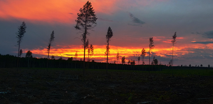 Небо - это лава