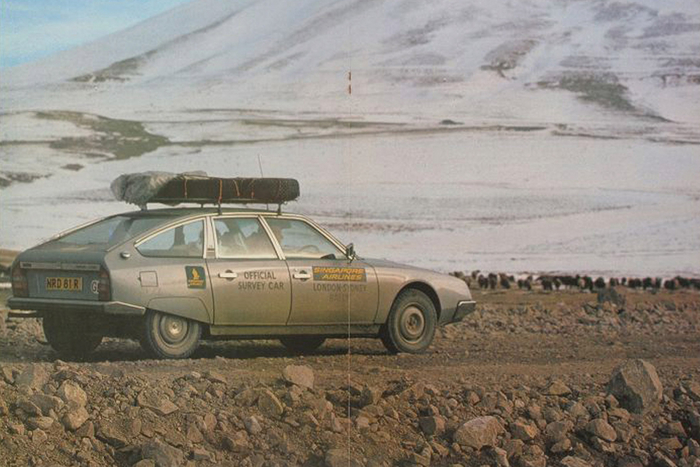 Маршрут ралли проверяли на Citroen CX. Пройдет он — пройдут и другие