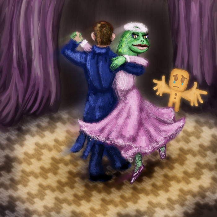 Предфинальная версия - автор счёл, что тут у пипы "злое выражение лица", а потому переделал её морду