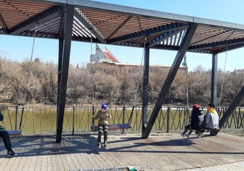 Набережная Омки