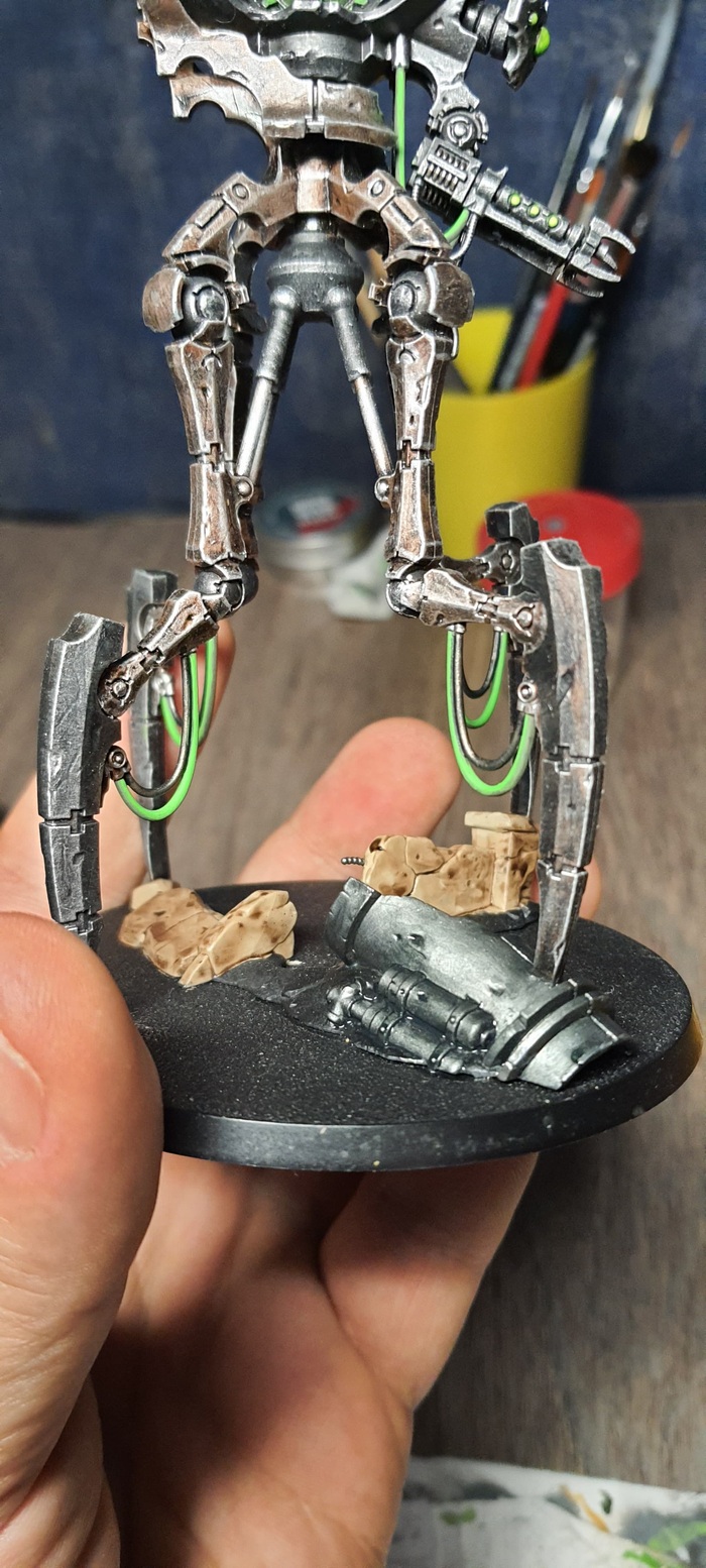 Necrons Canoptek Doomstalker (покрас трубок)
