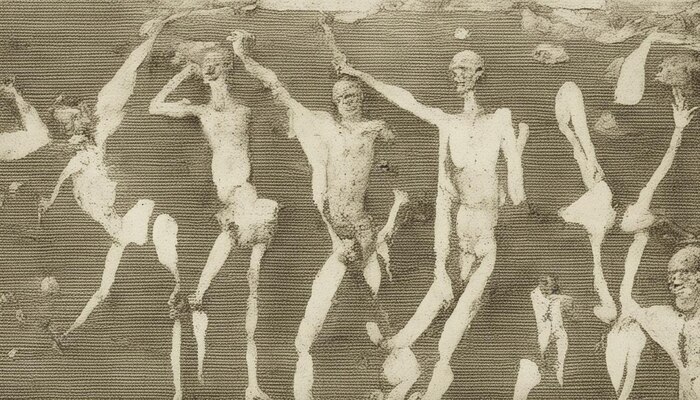 Результат генерации по запросу "Образ человека через 3000 лет"