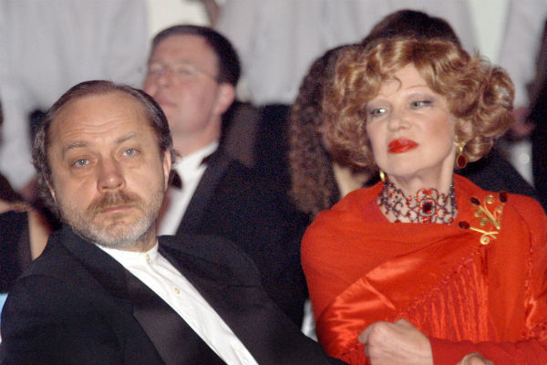 С мужем - Сергеем Селиным