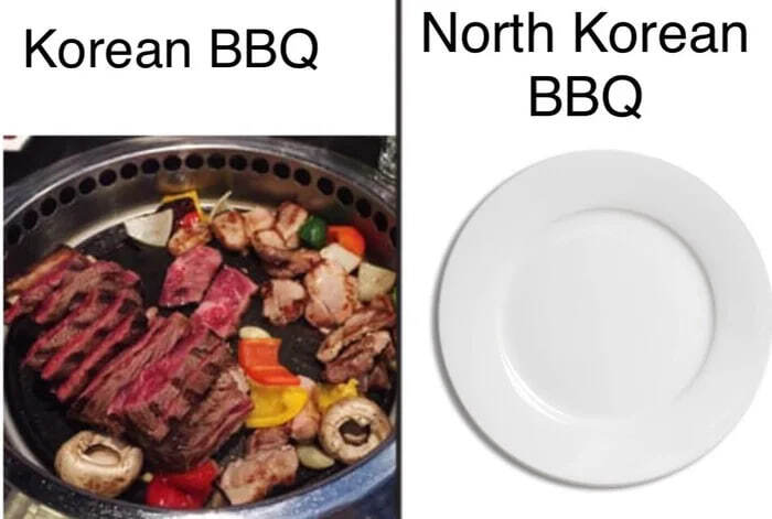Барбекю по: 1.Корейски 2.Северокорейски