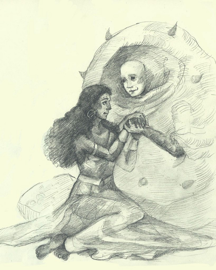 Хви Нори и Лето II Атрейдес в день свадьбы