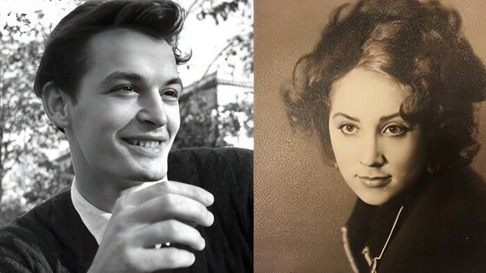 Василий Лановой и Тамара Зяблова