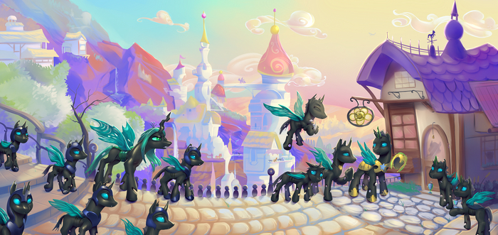   My Little Pony, Changeling, Original Character, Queen Chrysalis