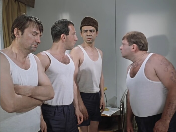 Кадр из фильма «Джентльмены удачи», 1971 год