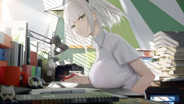 Arknights operators , Anime Art, Arknights, Hoolheyak, W (Arknights), Texas (Arknights), Lappland, Kaltsit, Specter (Arknights), Gladiia, Skadi, ,  , 