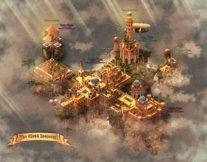 А это прям отличная идея города на летающих островах.