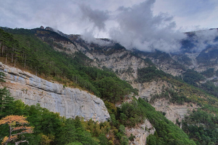 Окружающие хребты